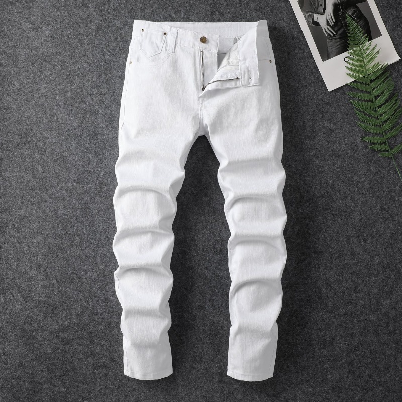 Spring New White Jeans Men's S – обзор и цена Men'S Fashion Nova Jeans