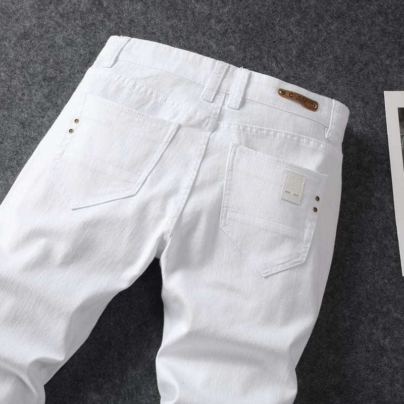 Spring New White Jeans Men's S – обзор и цена Men'S Fashion Nova Jeans