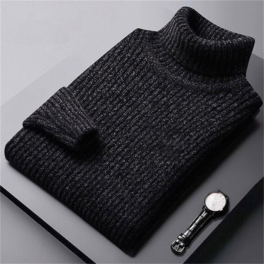 2026 New Men's Thick Warm Swea – обзор и цена Turtleneck Sweater Men