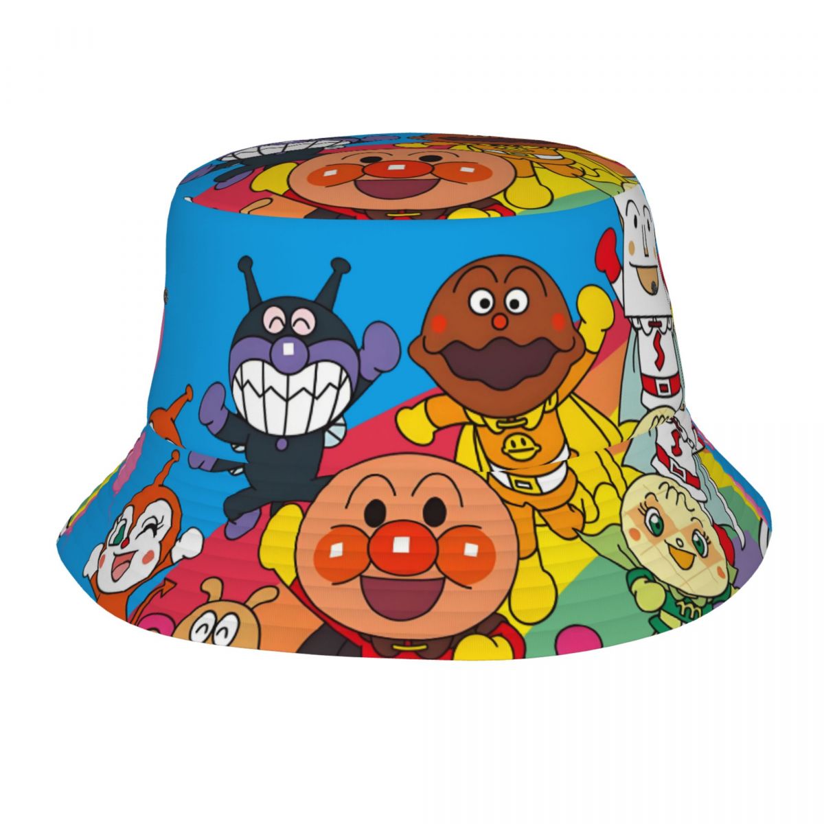 Custom Anpanman Cartoon Manga  – обзор и цена Mens Fashion Bucket Hat