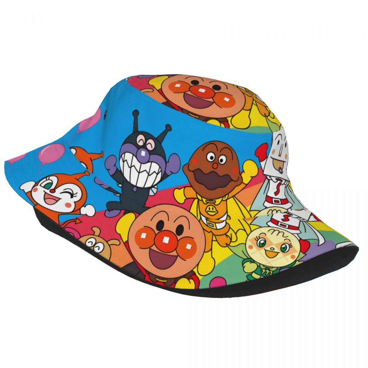 Custom Anpanman Cartoon Manga  – обзор и цена Mens Fashion Bucket Hat