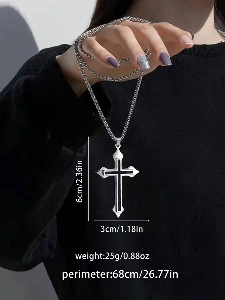 2024 Cross Necklace For Men, S – обзор и цена Men'S Fashion Necklaces