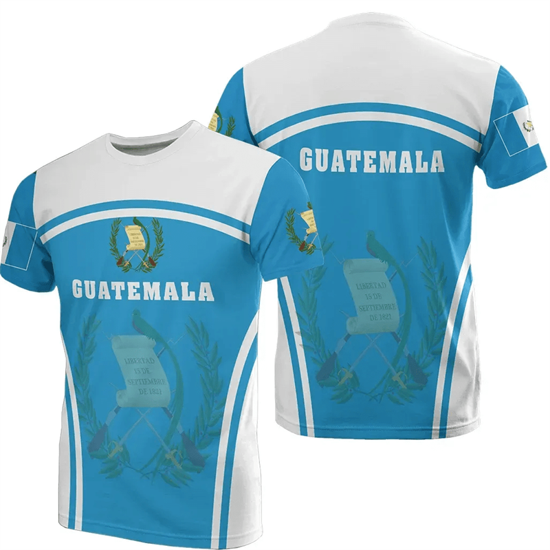 Guatemala National 3D Print T- – обзор и цена Men'S Fashion Guatemala