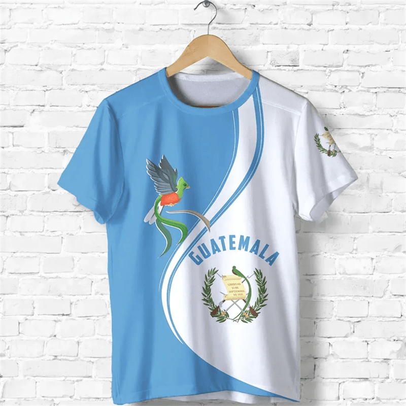 Guatemala National 3D Print T- – обзор и цена Men'S Fashion Guatemala