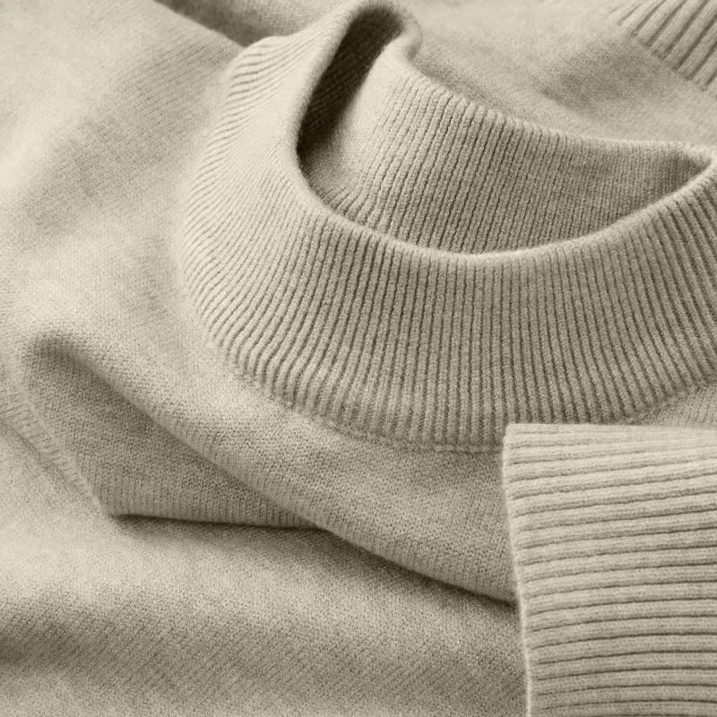 Autumn New Men's Casual Mock T – обзор и цена Turtleneck Sweater Men