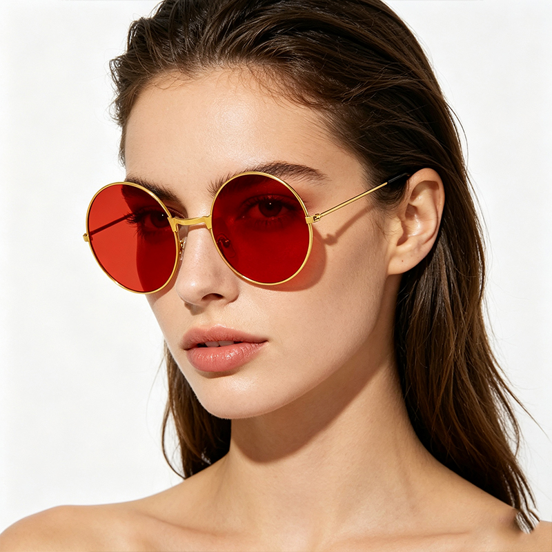 Classic Vintage Round Frame Su – обзор и цена Men'S Fashion Round Glasses