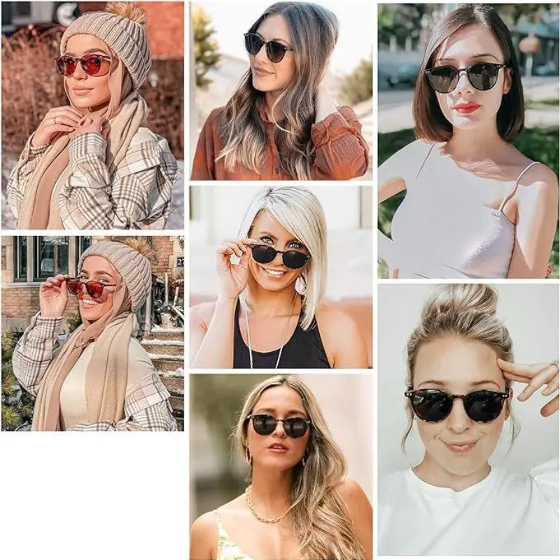 Vintage Fashion Round Sunglass – обзор и цена Men'S Fashion Round Glasses