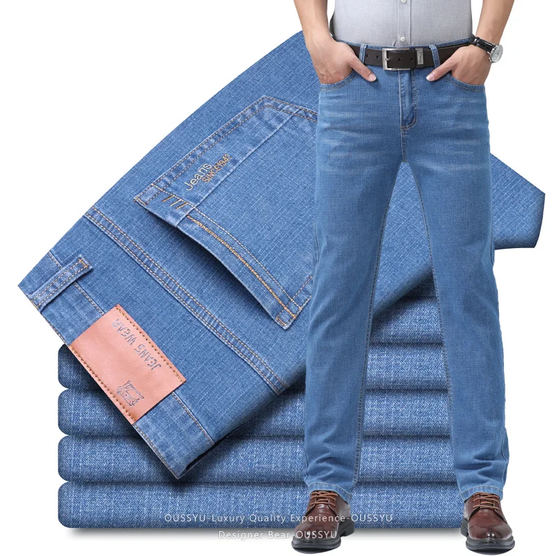 Summer Thin Men's Denim Jeans  – обзор и цена Men'S Fashion Nova Jeans