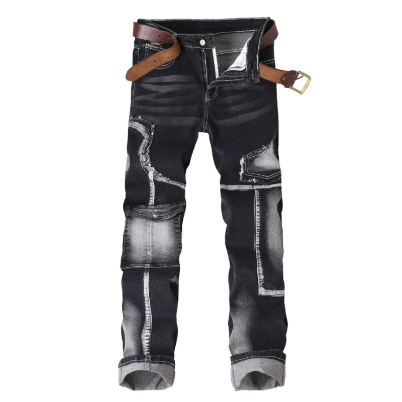 Men's Hole Slim Fit Straight B – обзор и цена Men'S Fashion Nova Jeans