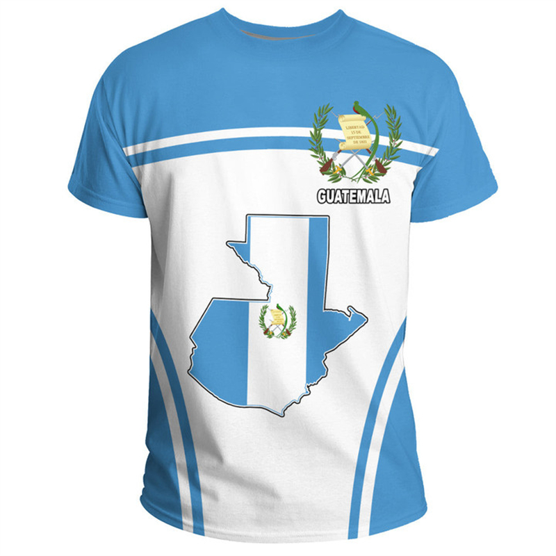 Guatemala Flag Map 3D Printed  – обзор и цена Men'S Fashion Guatemala