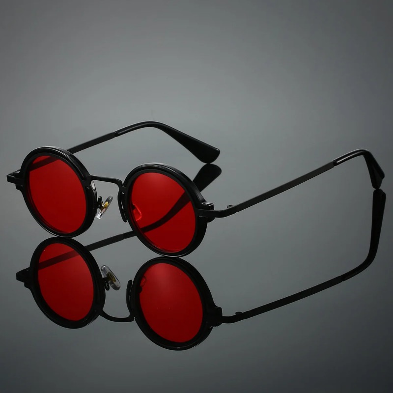 New Retro Metal Round Frame Su – обзор и цена Men'S Fashion Round Glasses