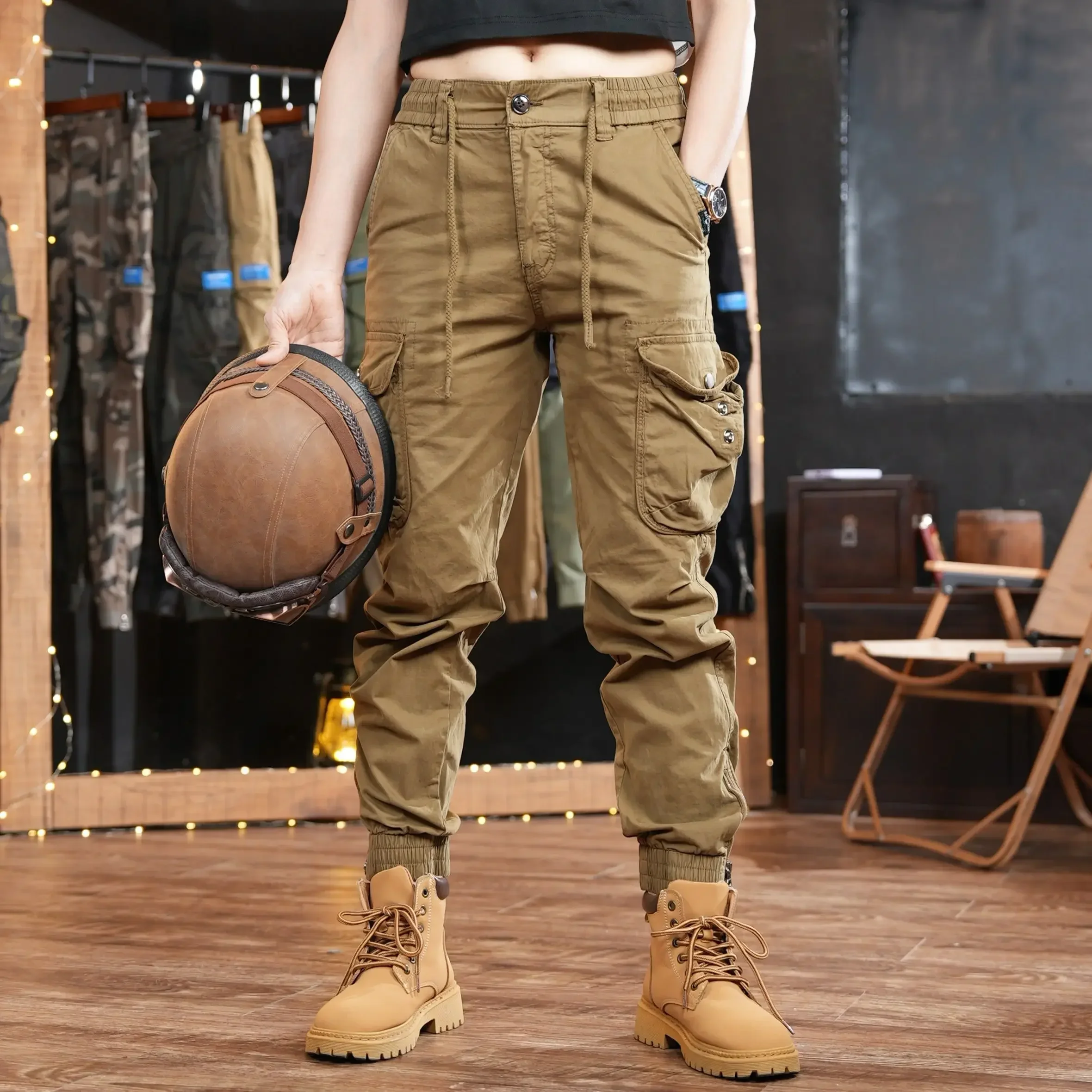 Multi Pocket Outdoor Trousers  – обзор и цена Men'S Fashion Trousers