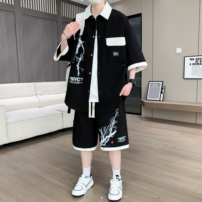 Shirt+shorts 2026 Summer New s – обзор и цена Quality Men'S Fashion