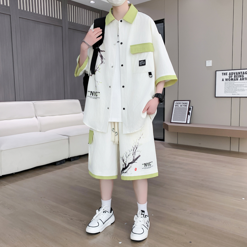 Shirt+shorts 2026 Summer New s – обзор и цена Quality Men'S Fashion