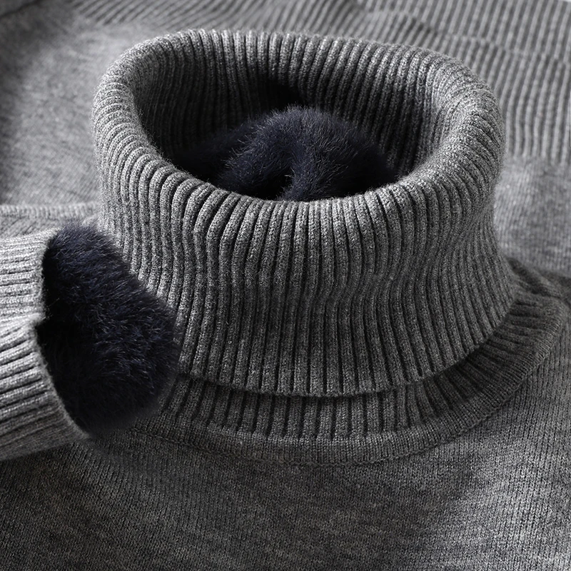 Sweatwear Mens Anti-pilling Hi – обзор и цена Turtleneck Sweater Men